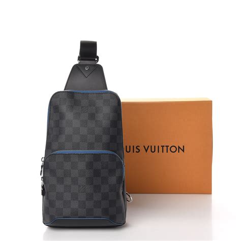 louis vuitton avenue sling bag damier graphite canvas|louis vuitton avenue slingbag nm.